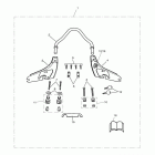 Thunderbird Storm Sissybar, qd
