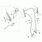 Daytona 675 R Front brake master cylinder & hoses - daytona 675r...
