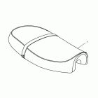 Thruxton Gel seat
