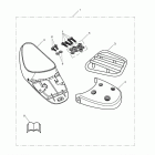 Thruxton Single seat & rack kit