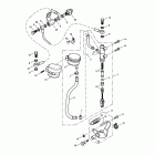 Speedmaster Rear brake master cylinder, reservoir & pedal > 46...