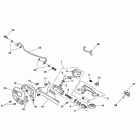 Rocket III Roadster Rear brake master cylinder, reservoir & pedal - ro...