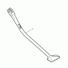 Thruxton Chrome side stand