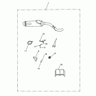 Tiger 1050 Slip - on silencer, arrow