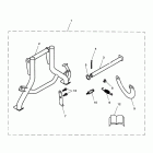 Tiger 1050 Centrestand kit
