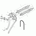 Street Triple Camshaft & camshaft drive - eng no 503519 > eng no...