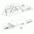 Tiger 1050 Gear change mechanism - eng no 340170 >