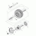 America Rear wheel & final drive > 468390