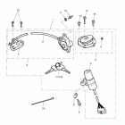 Street Triple Ignit. switch / lock set >356389 row, >356464 us,c...