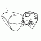 Tiger 1050 Low gel seat