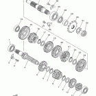 YZ125 YZ125B1 Трансмиссия