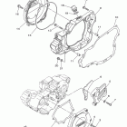 YZ250 YZ250B2 Крышка картера двигателя