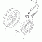 V STAR 1300 XVS13ABCR/XVS13ABR Генератор