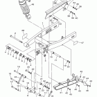 STRYKER XVS13CBCB/XVS13CBB Задний рычаг подвески