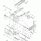 XT250 XT250BC/XT250B Бугель (задний рычаг)