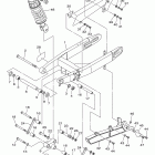 V STAR 1300 XVS13ABCR/XVS13ABR Задний рычаг подвески