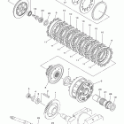 V STAR 950 XVS95BCR/XVS95BS/XVS95BCS/XVS95BR Сцепление