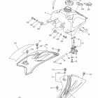 TTR50E TTR50EB Топливный бак