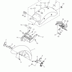V STAR 950 TOURER XVS95CTBL/XVS95CTBCL/XVS95CTBB/XVS95CTBCB Крыло