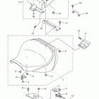 V STAR 1300 XVS13ABCR/XVS13ABR Сидение