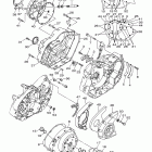 STRYKER XVS13CBCB/XVS13CBB Крышка картера двигателя