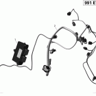 Spyder RT SM5 Жгут проводов и электрический блок