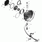 Spyder RT SE5 05- clutch release cover