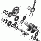 Spyder RT SE5 01- crankshaft