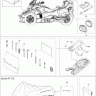 Spyder RT SE5 Комплектующие изделия