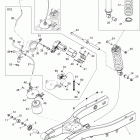 Spyder RT SE5 08- suspension, rear