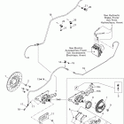 Spyder RT LTD 06- hydraulic brake, rear
