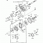 Bayou 185 (KLF185-A2) Задняя ступица колеса