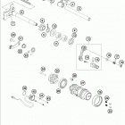 690 DUKE BLACK ENGINE Механизм переключения