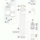65 SX CHASSIS Амортизатор