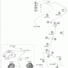 190 RC8R CHASSIS Испаряющая канистра