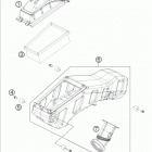 690 ENDURO CHASSIS Воздушный фильтр