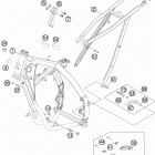 85 SX CHASSIS Рама
