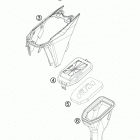 50 SX CHASSIS Фильтр воздушный