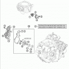 690 DUKE BLACK ENGINE Водяной насос