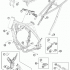 150 XC CHASSIS Рама