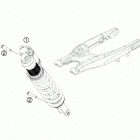 350 EXCF CHASSIS Амортизатор