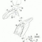 50 SX CHASSIS Обтекатель, крылья