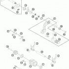 350 SXF ENGINE Механизм переключения
