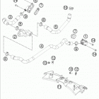 190 RC8R ENGINE Вторичный sas пневматической системы