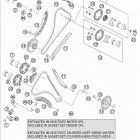 190 RC8R ENGINE Газо-распределительный механизм