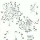 690 ENDURO ENGINE Картер двигателя