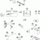 500 XCW CHASSIS Электрика