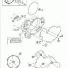 990 SMT ENGINE Кожух сцепления