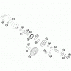 250 XCFW ENGINE Кик стартер