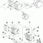 50 SX ENGINE Система охлаждения